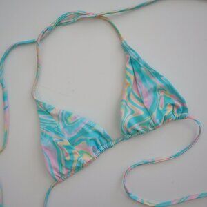 RVCA Psychee Seamed Triangle Bikini Top | S